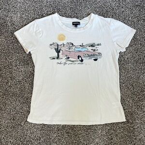 Originality Dry Goods retro western style graphic shirt top